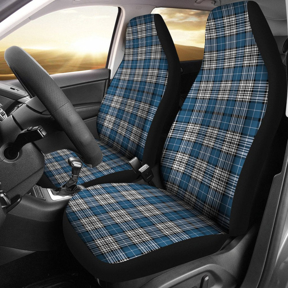 Clan Napier Modern Tartan Car Seat Cover QI23 Clan Napier Tartan Today   