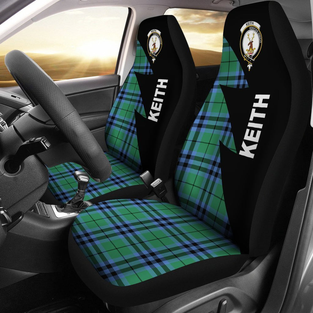 Clan Keith Tartan Crest Car Seat Cover JI96 Clan Keith Tartan Today   