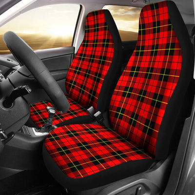 Clan Wallace Hunting - Red Tartan Car Seat Cover MR18