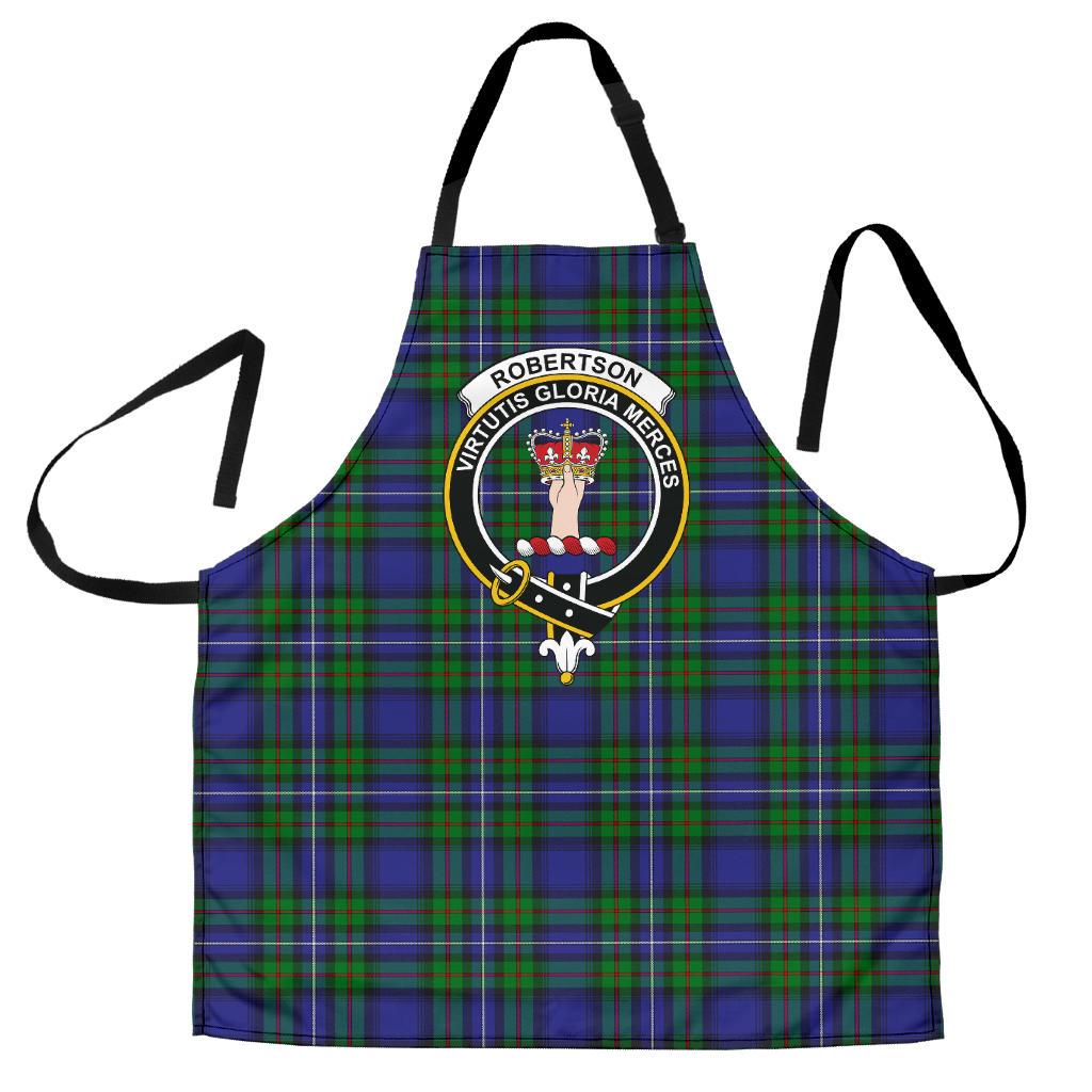 Clan Robertson Hunting Modern Tartan Crest Apron NI57 Clan Robertson Tartan Today   