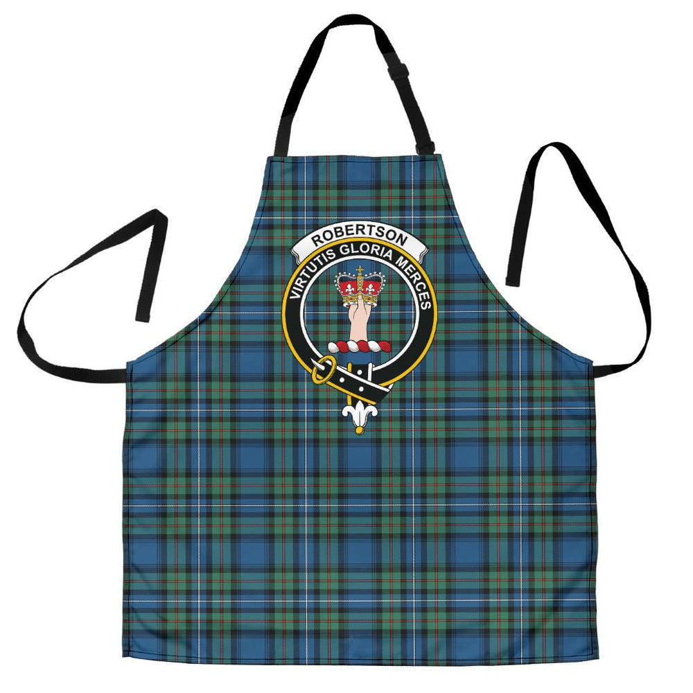 Clan Robertson Hunting Ancient Tartan Crest Apron SW48 Clan Robertson Tartan Today   