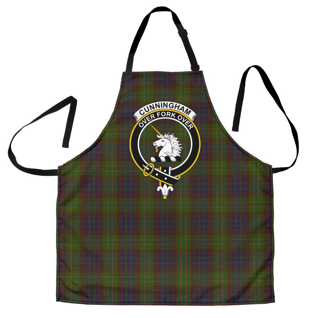 Clan Cunningham Hunting Modern Tartan Crest Apron UF30 Clan Cunningham Tartan Today   
