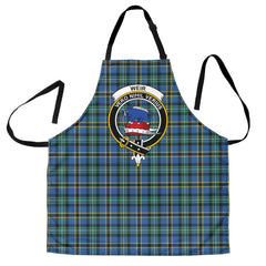 Clan Weir Ancient Tartan Crest Apron GB37 Clan Weir Tartan Today   