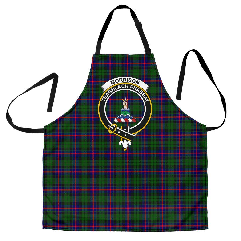 Clan Morrison Modern Tartan Crest Apron QO38 Clan Morrison Tartan Today   