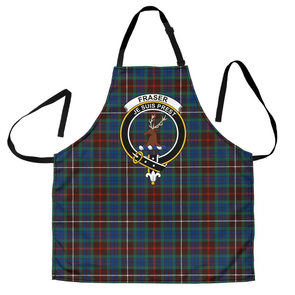 Clan Fraser Hunting Ancient Tartan Crest Apron SO10 Clan Fraser Tartan Today   