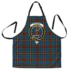 Clan Fraser Hunting Ancient Tartan Crest Apron SO10 Clan Fraser Tartan Today   