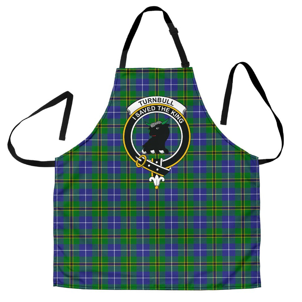 Clan Turnbull Hunting Tartan Crest Apron SX20 Clan Turnbull Tartan Today   