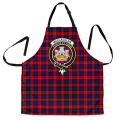 Clan MacLachlan Modern Tartan Crest Apron PU62 Clan Borthwick Tartan Today   