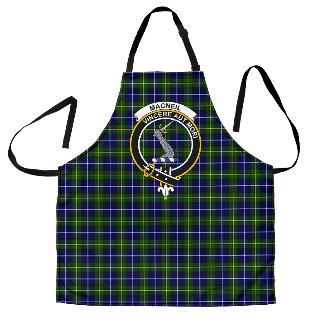 Clan MacNeill of Barra Modern Tartan Crest Apron KH13 Clan MacNeil / MacNeill Tartan Today   