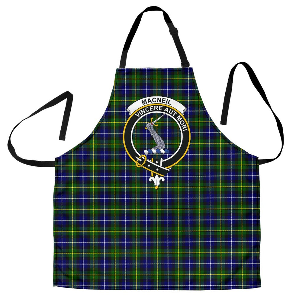 Clan MacNeill of Barra Modern Tartan Crest Apron KH13 Clan MacNeil / MacNeill Tartan Today   