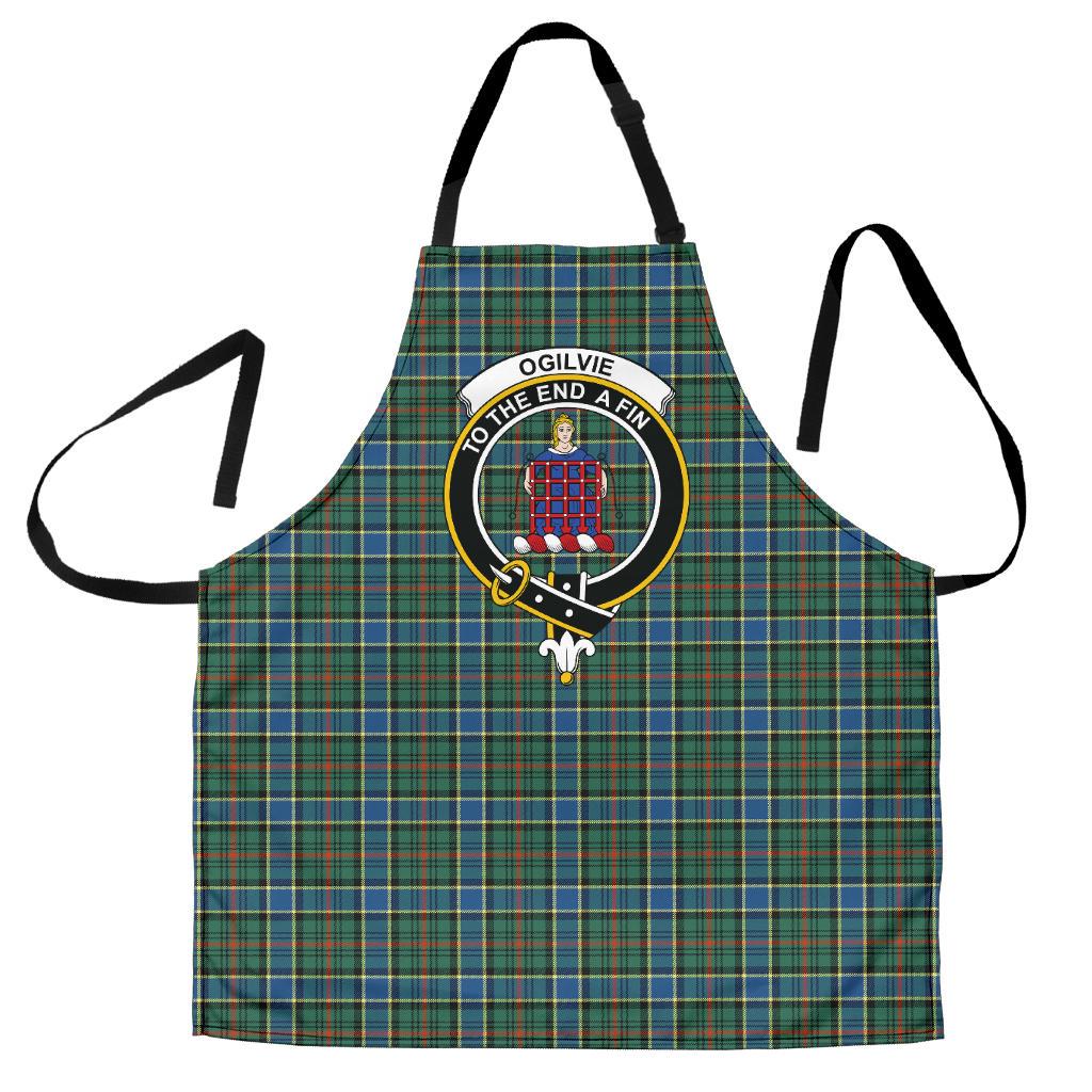 Clan Ogilvie Hunting Ancient Tartan Crest Apron BV16 Clan Ogilvie Tartan Today   