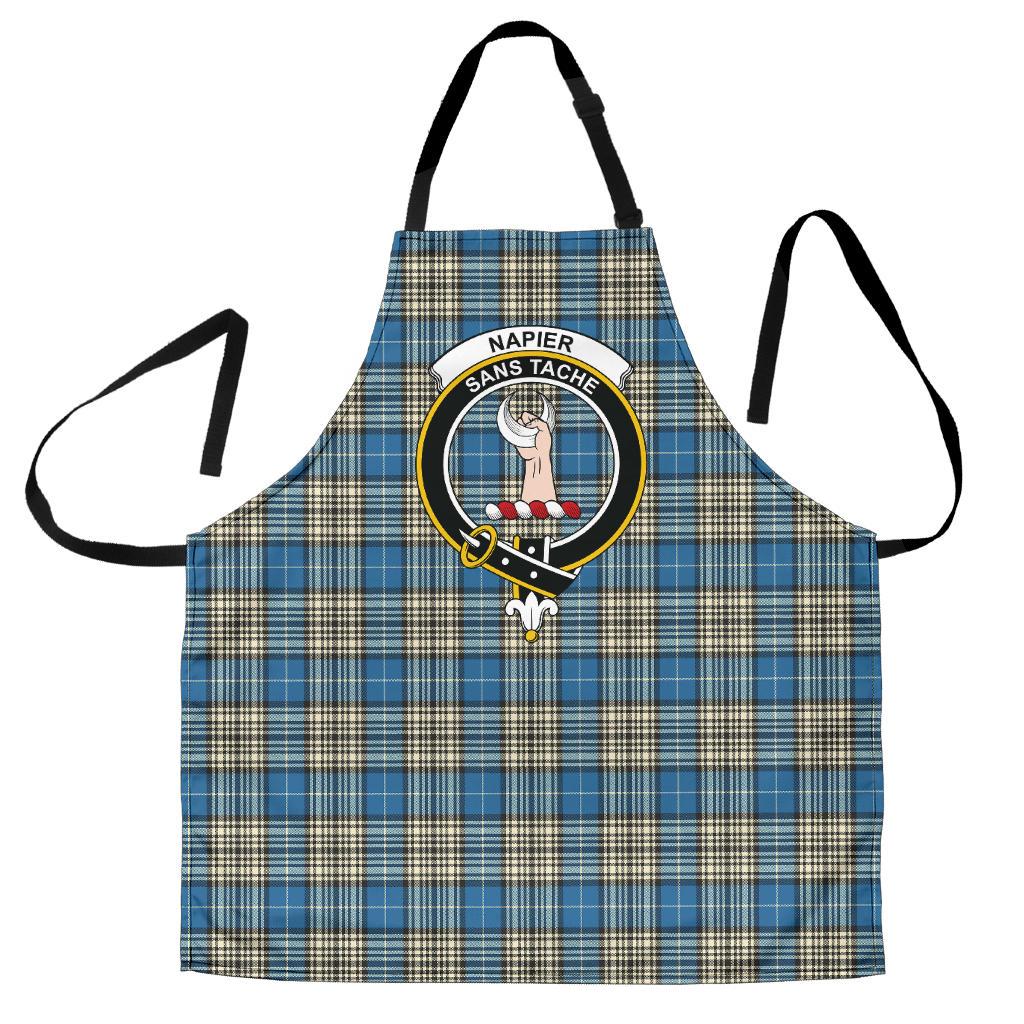Clan Napier Ancient Tartan Crest Apron GS98 Clan Napier Tartan Today   