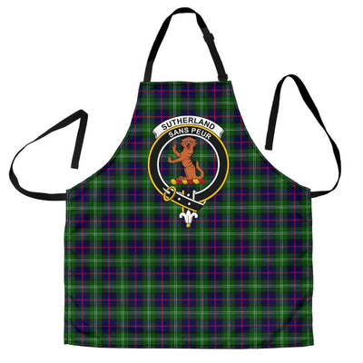 Clan Sutherland Modern Tartan Crest Apron OC59