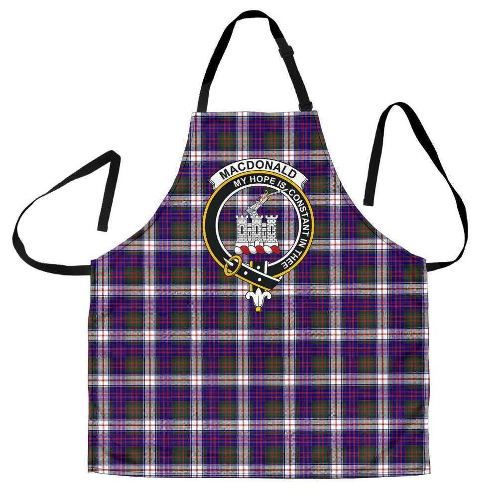 Clan MacDonald Dress Modern Tartan Crest Apron CK76 Clan MacDonald Tartan Today   