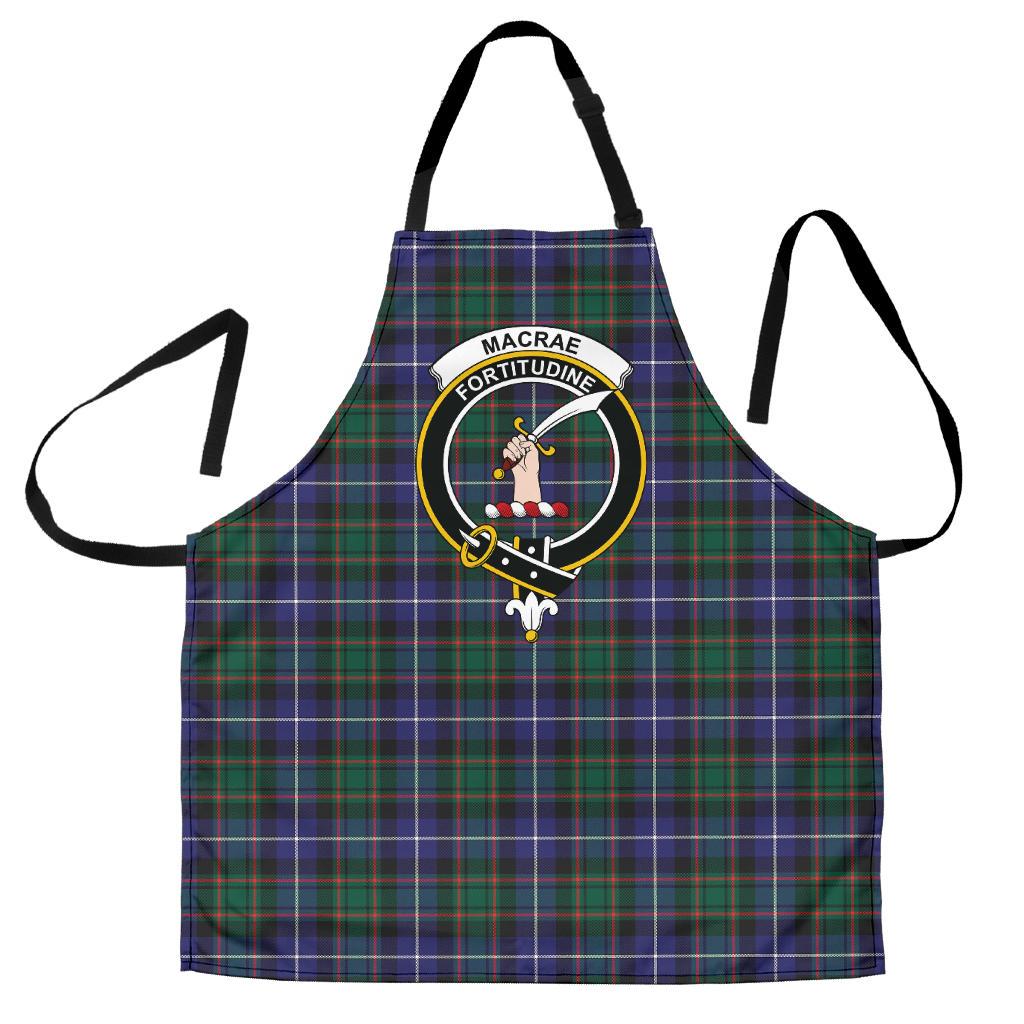 Clan MacRae Hunting Modern Tartan Crest Apron PE56 Clan MacRae Tartan Today   