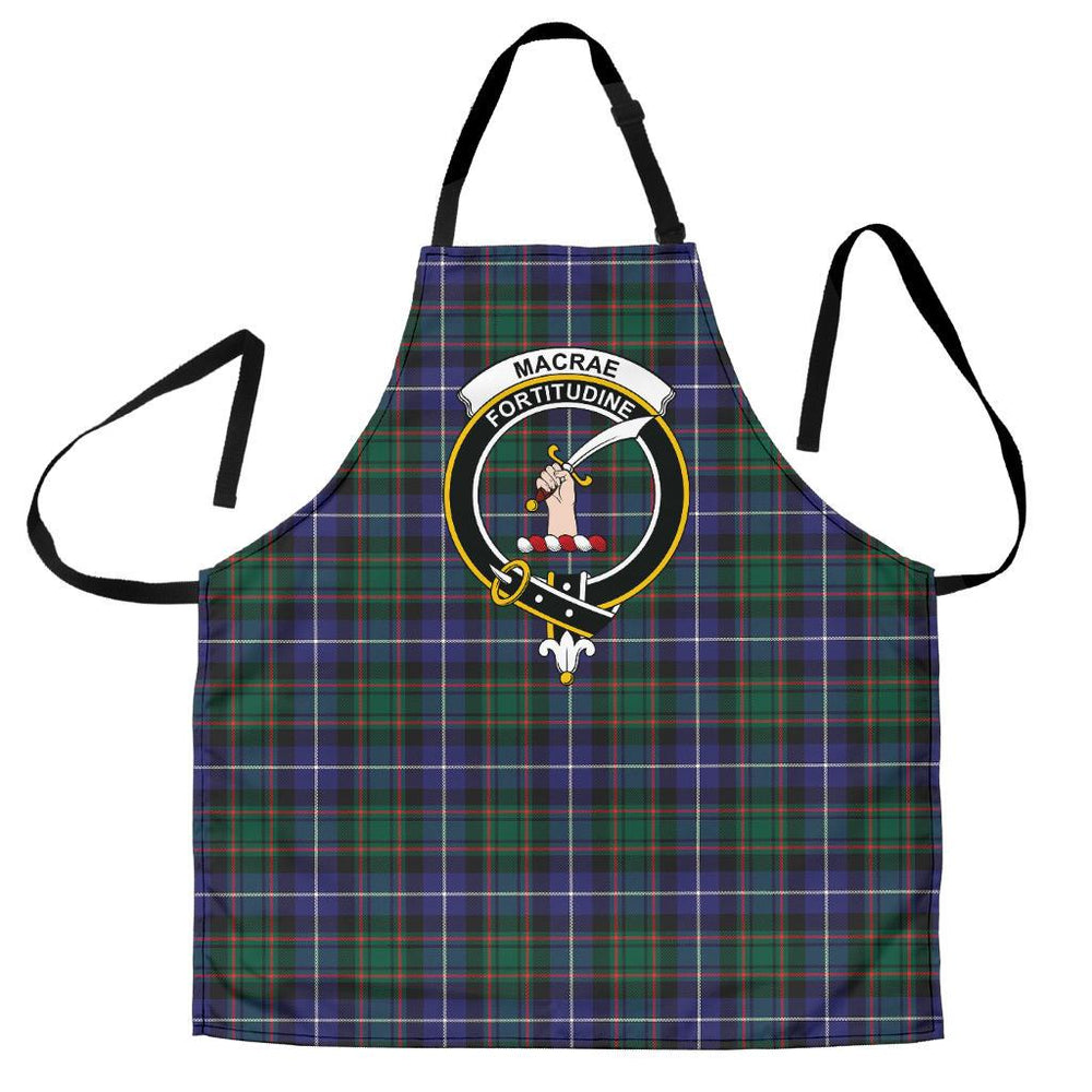 Clan MacRae Hunting Modern Tartan Crest Apron PE56 Clan MacRae Tartan Today   