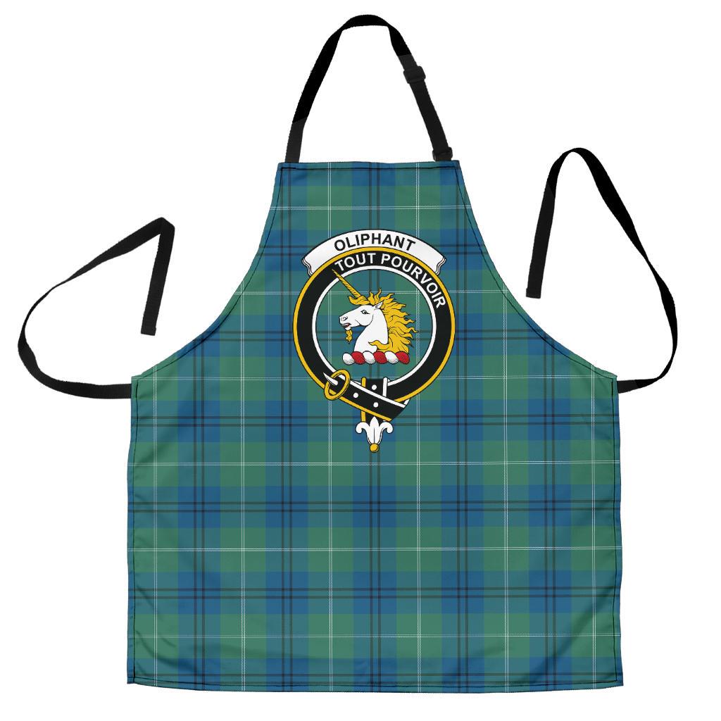 Clan Oliphant Ancient Tartan Crest Apron ZP40 Clan Oliphant Tartan Today   