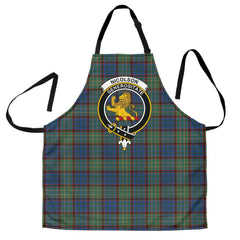 Clan Nicolson Hunting Ancient Tartan Crest Apron XH11 Clan Nicolson Tartan Today   