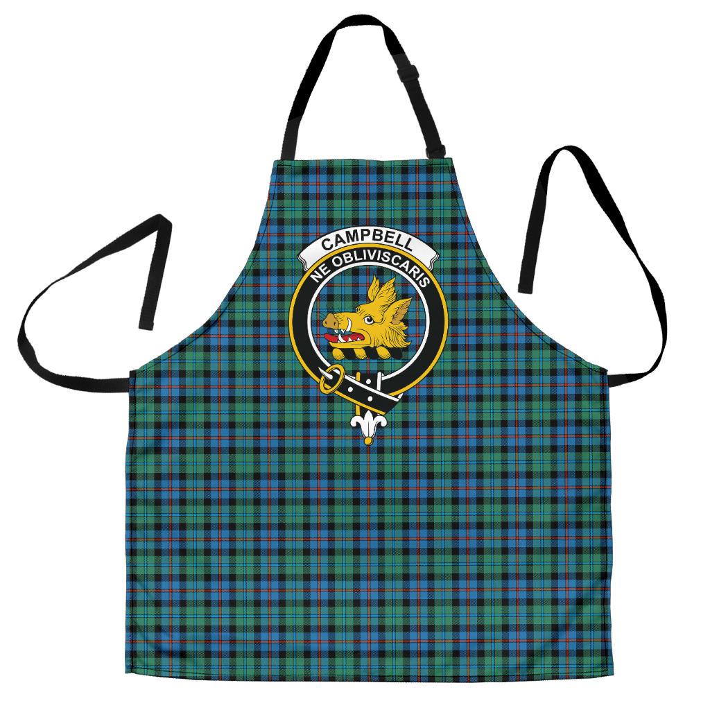 Clan Campbell of Cawdor Ancient Tartan Crest Apron MC60 Clan Campbell of Cawdor Tartan Today   