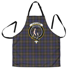 Clan Fletcher of Dunans Tartan Crest Apron DE75 Clan Fletcher Tartan Today   