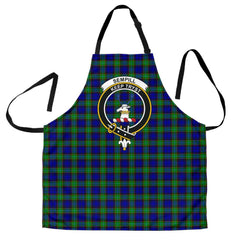 Clan Sempill Modern Tartan Crest Apron WQ91 Clan Sempill Tartan Today   