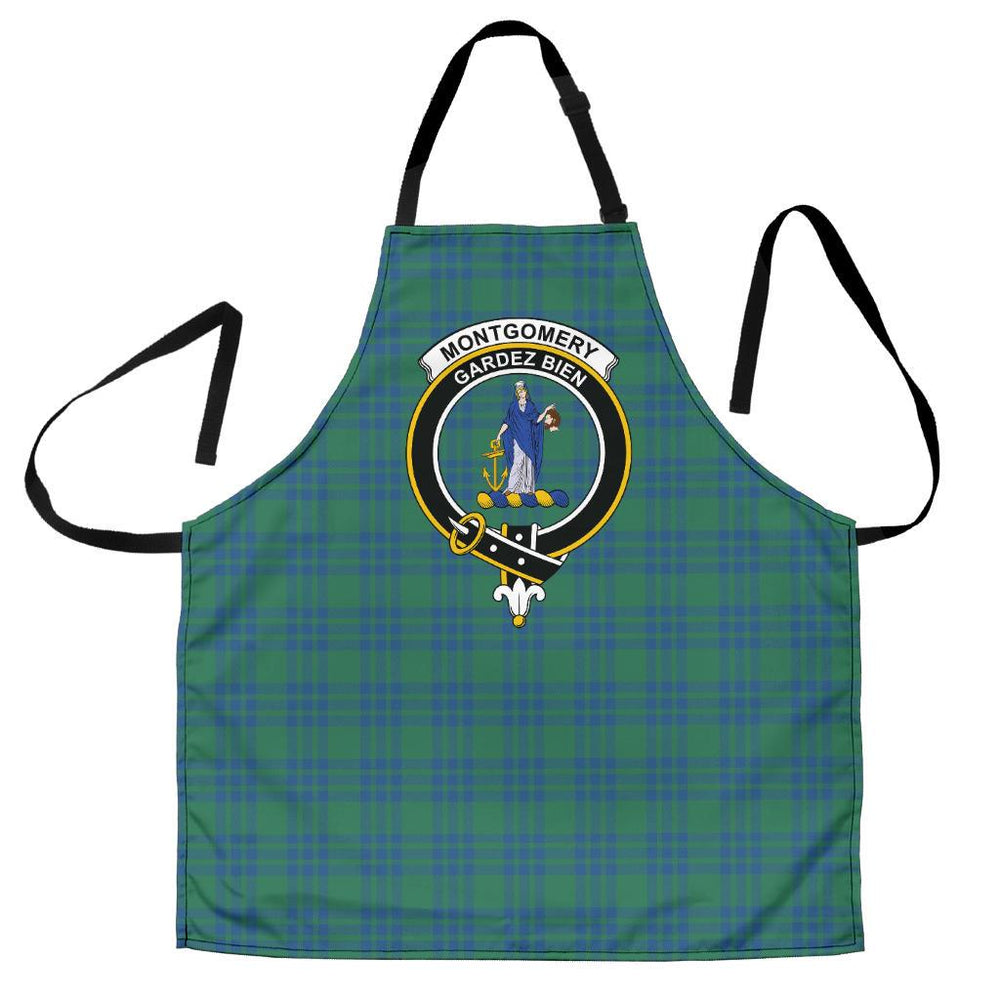 Clan Montgomery Ancient Tartan Crest Apron YX93 Clan Montgomery Tartan Today   