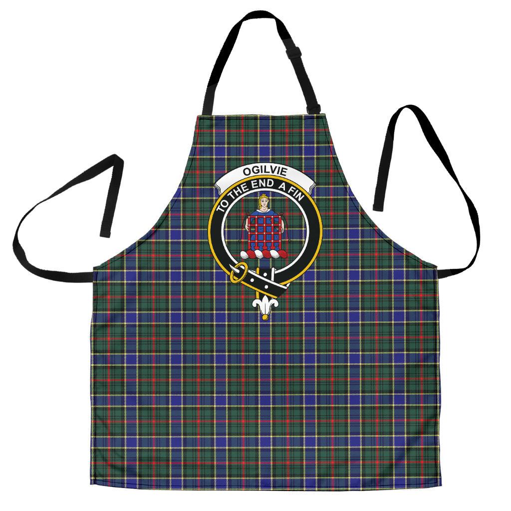 Clan Ogilvie Hunting Modern Tartan Crest Apron ON90 Clan Ogilvie Tartan Today   