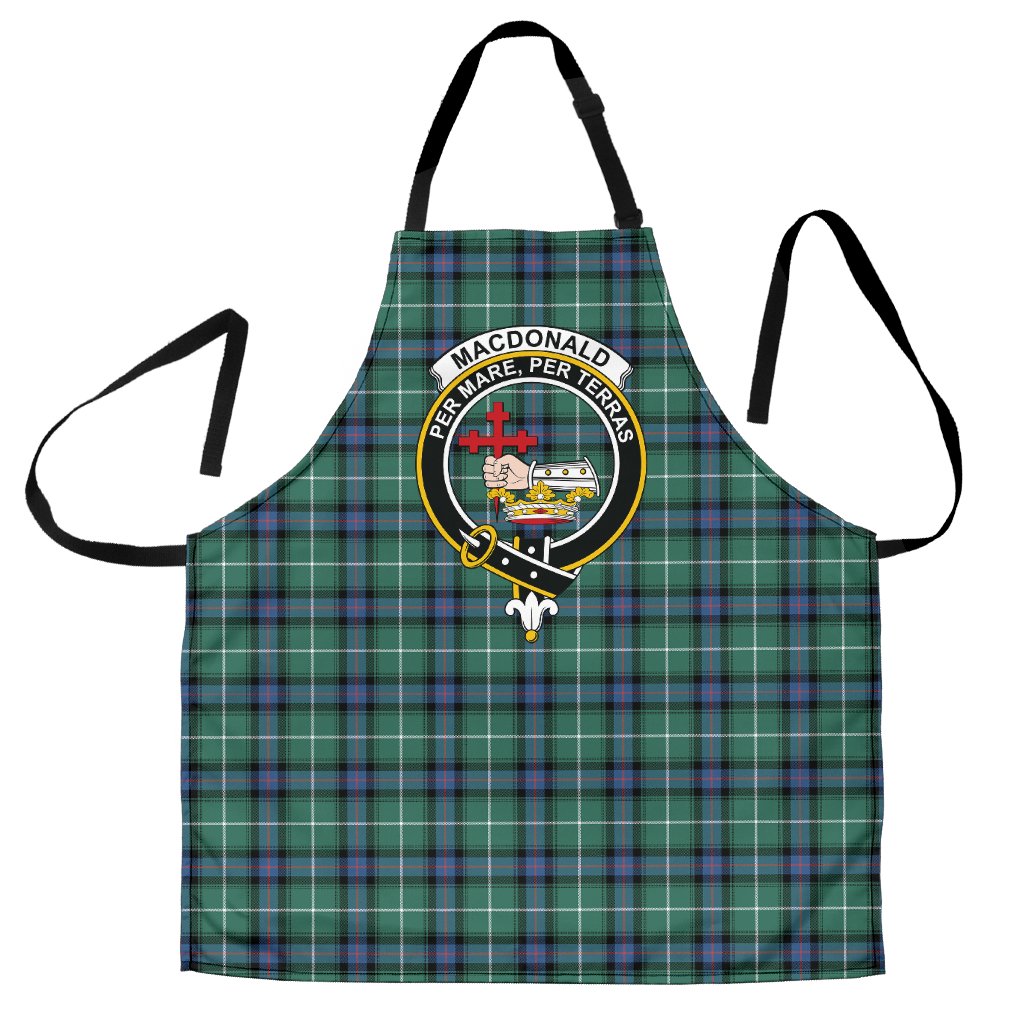 Clan MacDonald of the Isles Hunting Ancient Tartan Crest Apron HR73 Clan MacDonald Tartan Today   