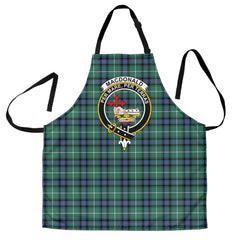 Clan MacDonald of the Isles Hunting Ancient Tartan Crest Apron HR73 Clan MacDonald Tartan Today   