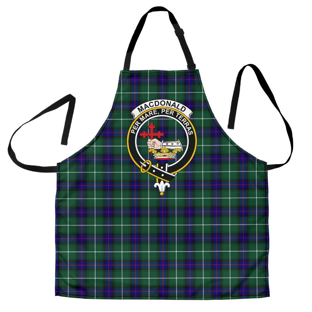 Clan MacDonald of the Isles Hunting Modern Tartan Crest Apron IU12 Clan MacDonald Tartan Today   