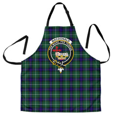 Clan MacDonald of the Isles Hunting Modern Tartan Crest Apron IU12 Clan MacDonald Tartan Today   