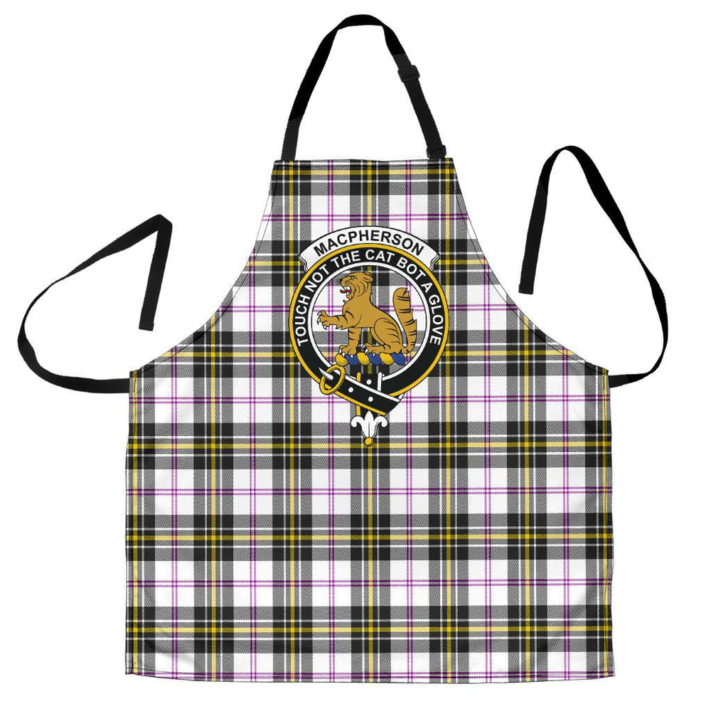 Clan MacPherson Dress Modern Tartan Crest Apron VR96 Clan MacPherson Tartan Today   
