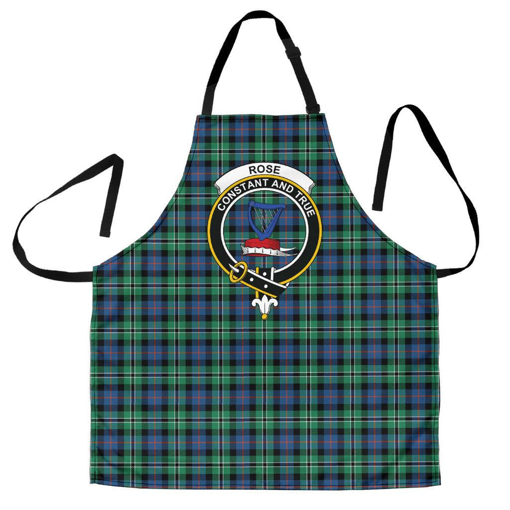 Clan Rose Hunting Ancient Tartan Crest Apron LE47 Clan Rose Tartan Today   