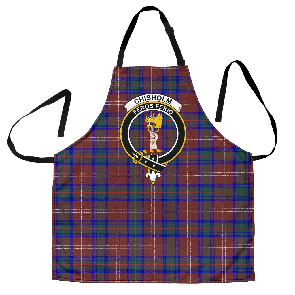 Clan Chisholm Hunting Modern Tartan Crest Apron ON95 Clan Chisholm Tartan Today   