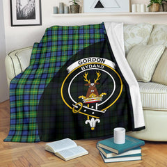 Clan Gordon Old Ancient Tartan Crest Blanket Wave Style XQ13 Clan Gordon Tartan Today   