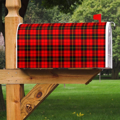 Clan Wallace Hunting Red Tartan Mailbox