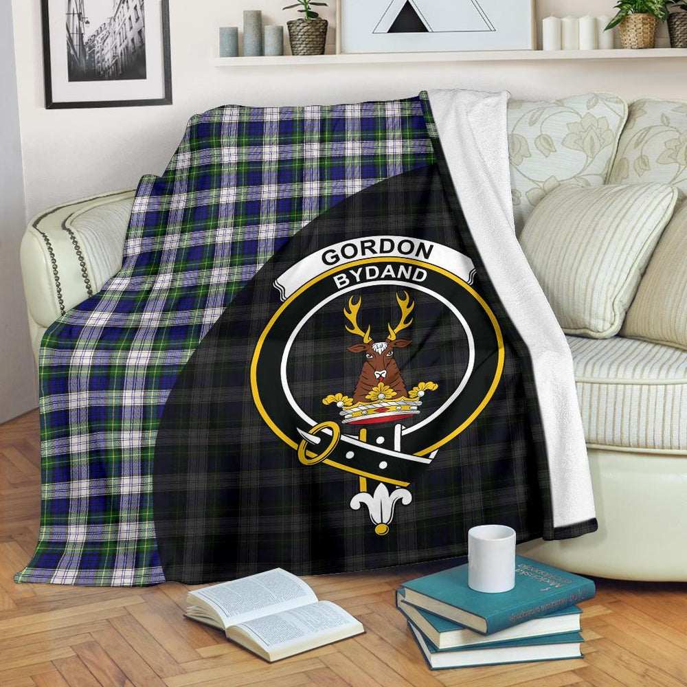 Clan Gordon Dress Modern Tartan Crest Blanket Wave Style OO34 Clan Gordon Tartan Today   
