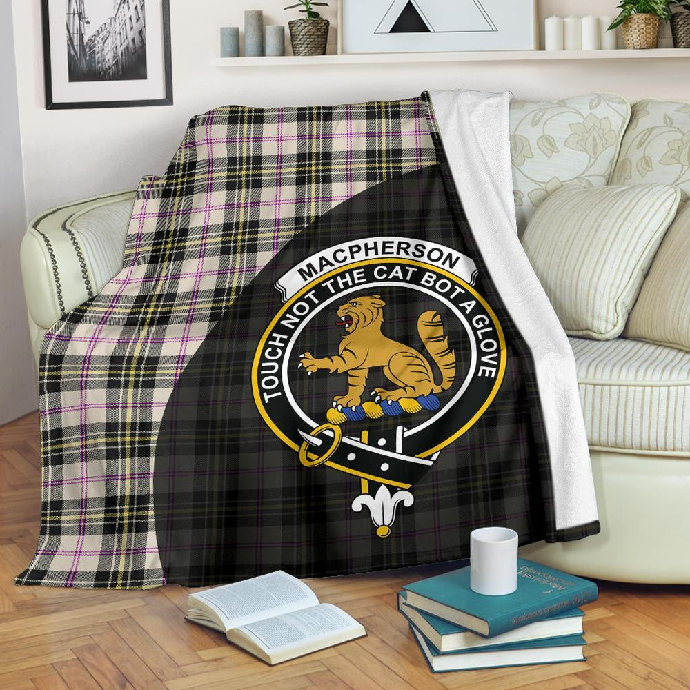 Clan MacPherson Dress Ancient Tartan Crest Blanket Wave Style LV46 Clan MacPherson Tartan Today   