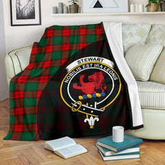 Clan Stewart Atholl Modern Tartan Crest Blanket Wave Style TH77 Clan Stewart Tartan Today   