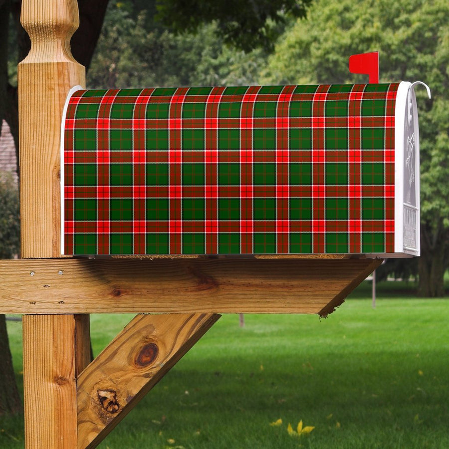 Clan Pollock Modern Tartan Mailbox