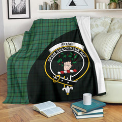 Clan Ross Hunting Ancient Tartan Crest Blanket Wave Style BX33 Clan Ross Tartan Today   