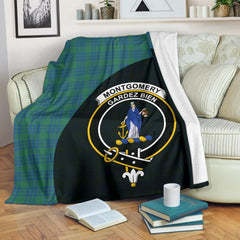 Clan Montgomery Ancient Tartan Crest Blanket Wave Style XZ96 Clan Montgomery Tartan Today   