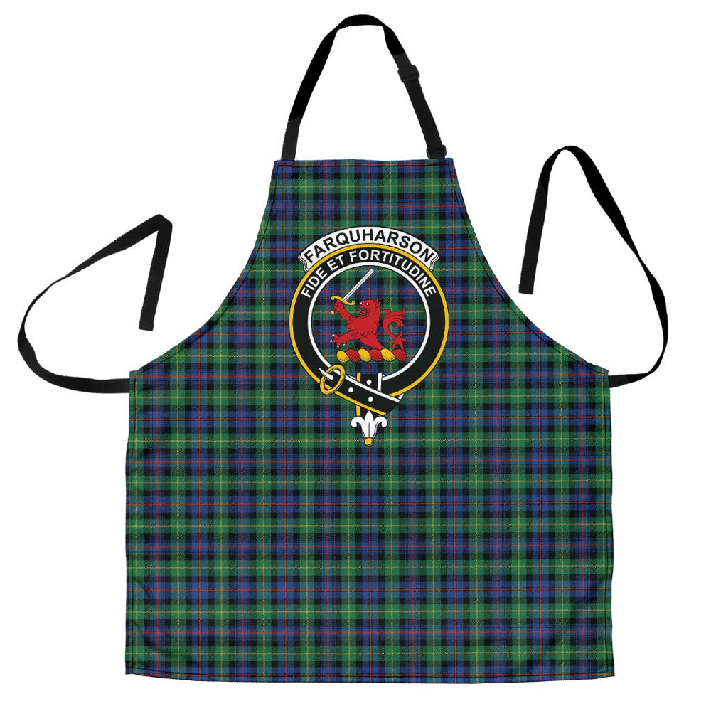 Clan Farquharson Ancient Tartan Crest Apron QX87 Clan Farquharson Tartan Today   