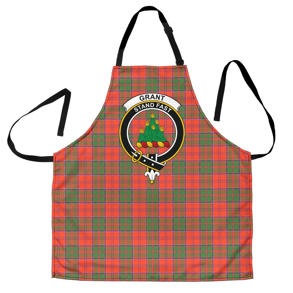 Clan Grant Ancient Tartan Crest Apron CS12 Clan Grant Tartan Today   
