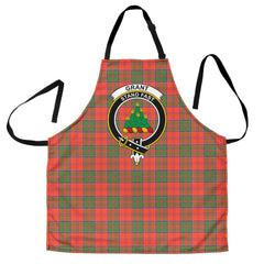 Clan Grant Ancient Tartan Crest Apron CS12 Clan Grant Tartan Today   