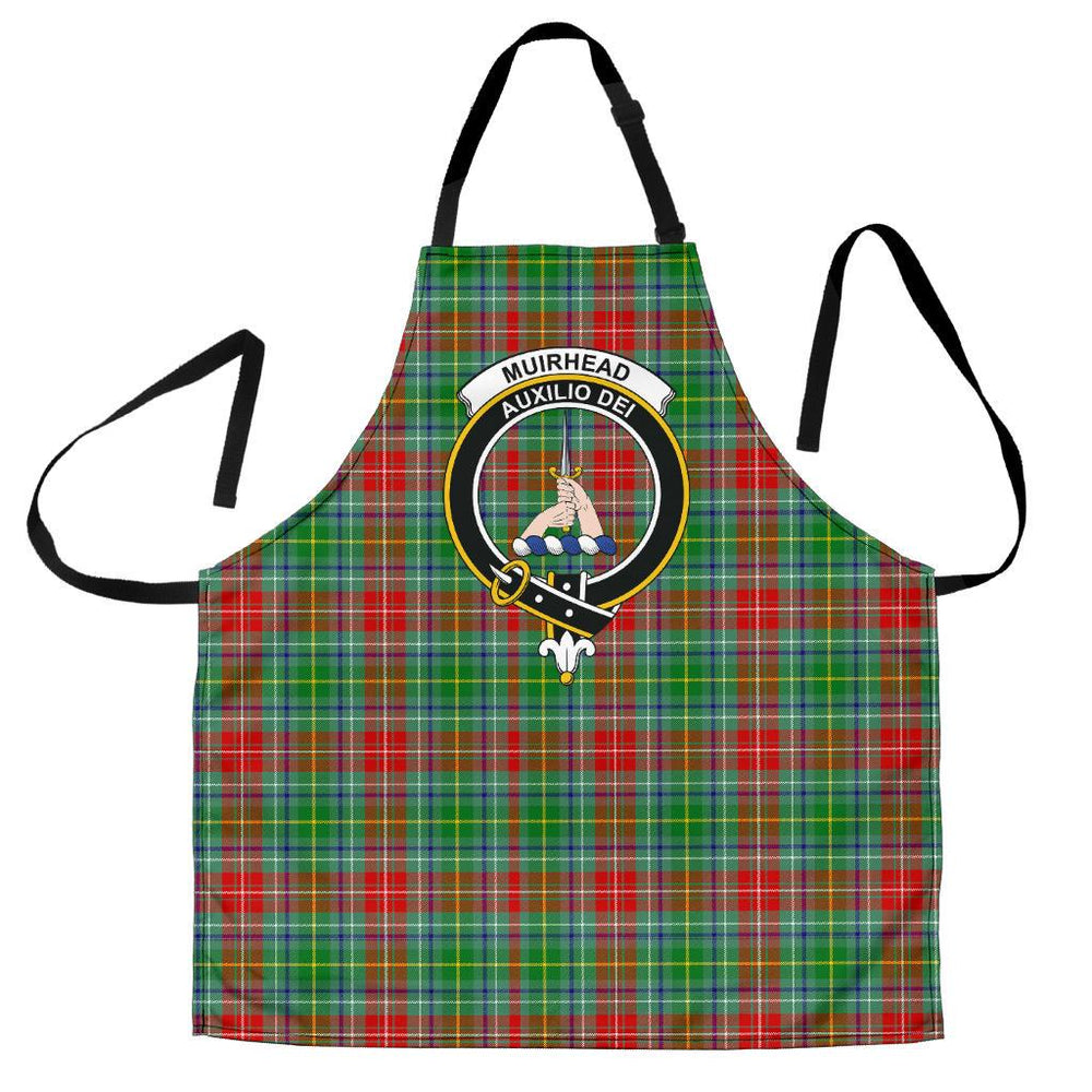 Clan Muirhead Tartan Crest Apron KH69 Clan Muir_More Tartan Today   