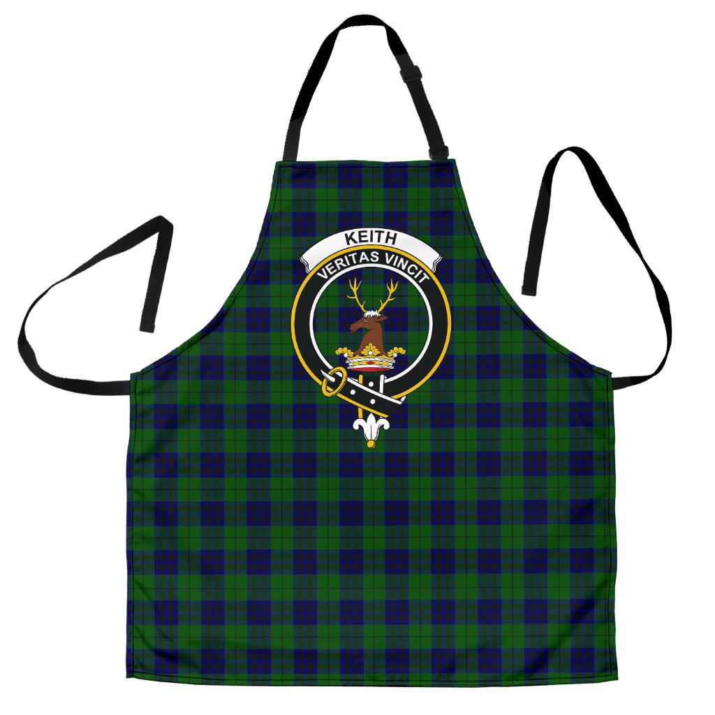 Clan Keith Modern Tartan Crest Apron IK69 Clan Keith Tartan Today   