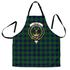 Clan Keith Modern Tartan Crest Apron IK69 Clan Keith Tartan Today   