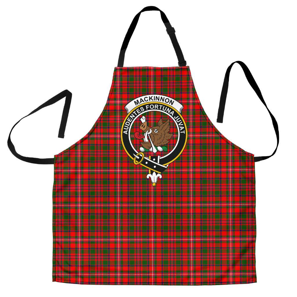 Clan MacKinnon Modern Tartan Crest Apron YF71 Clan MacKinnon Tartan Today   