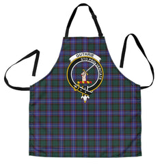 Clan Guthrie Modern Tartan Crest Apron IX23 Clan Guthrie Tartan Today   